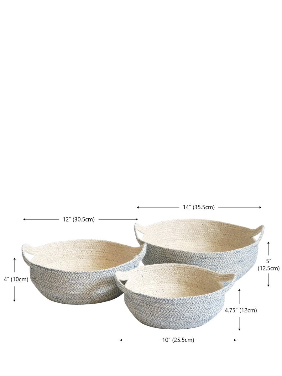 Amari Fruit Bowl - Blue - The Sunflower Store Co