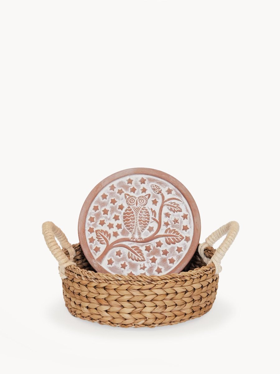 Bread Warmer & Basket - Owl Round - The Sunflower Store Co