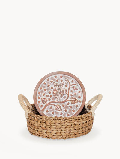 Bread Warmer & Basket - Owl Round - The Sunflower Store Co