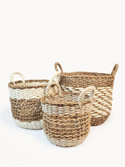 Ula Mesh Basket - Natural - The Sunflower Store Co