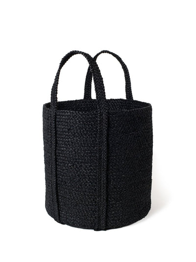 Kata Basket with handle - Black - The Sunflower Store Co