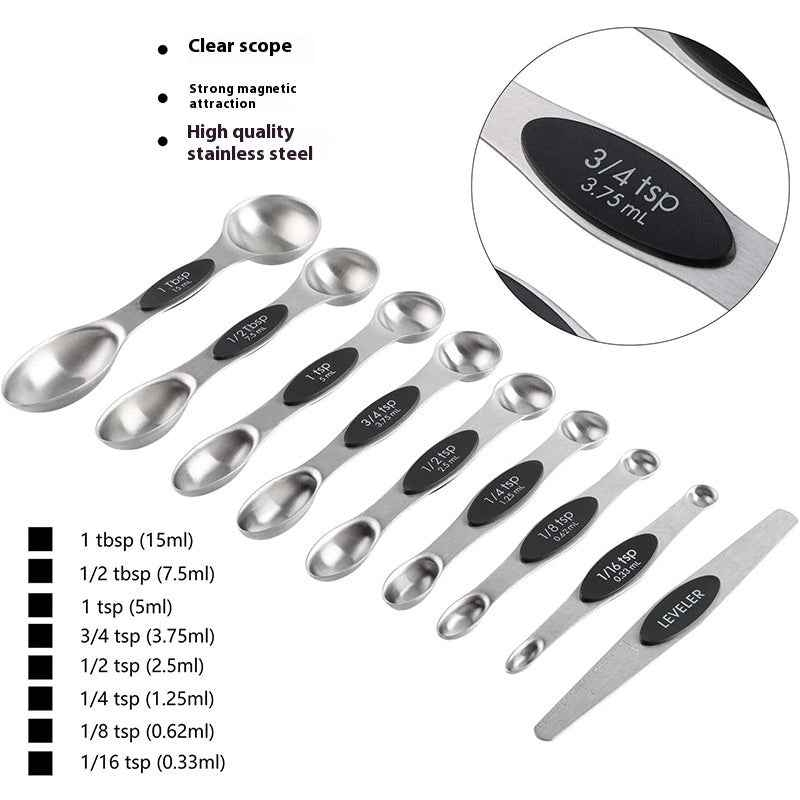 Stainless Steel Measuring Cup Measuring Spoon With Scale Plate - The Sunflower Store Co