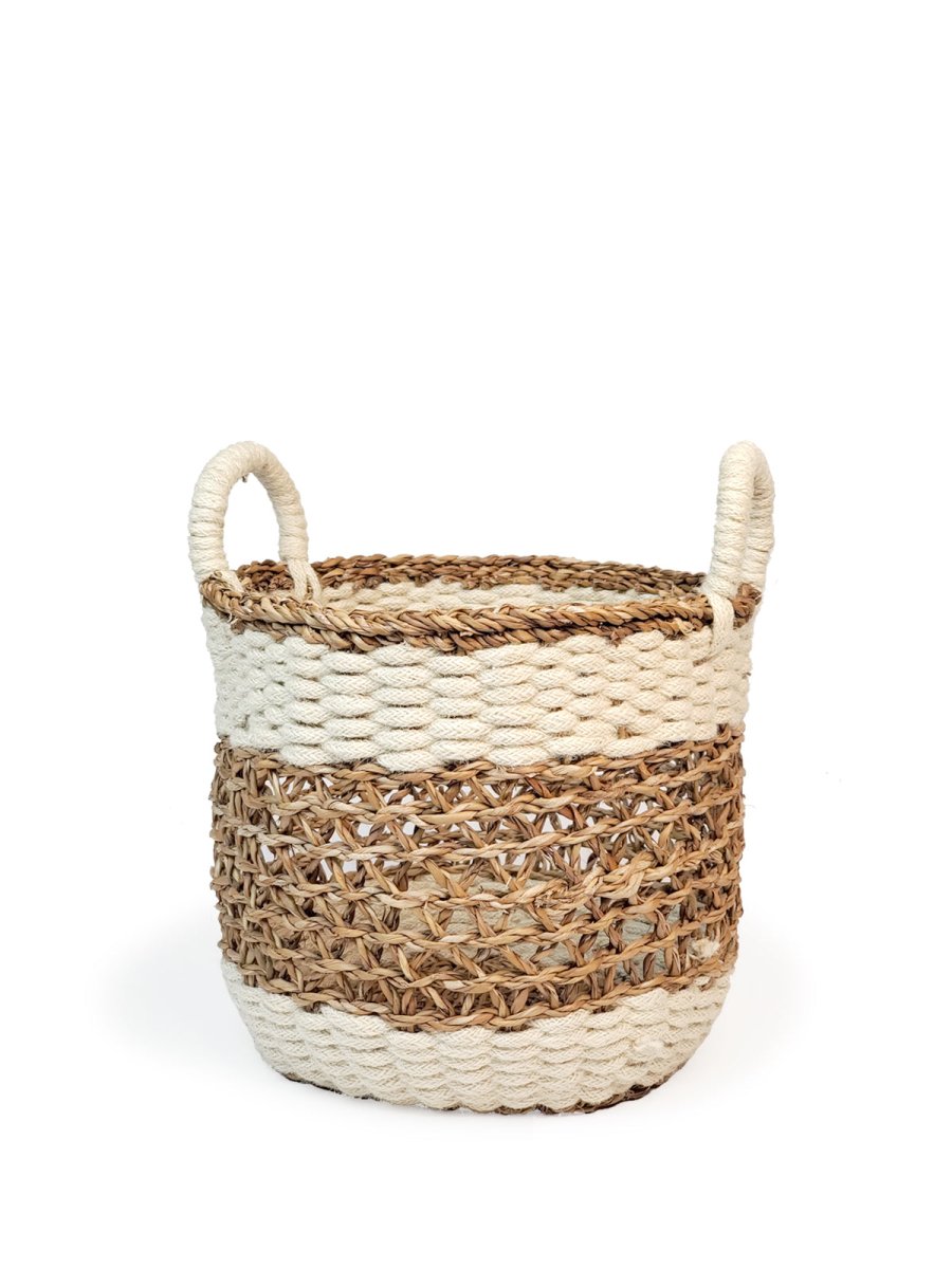 Ula Mesh Basket - Natural - The Sunflower Store Co
