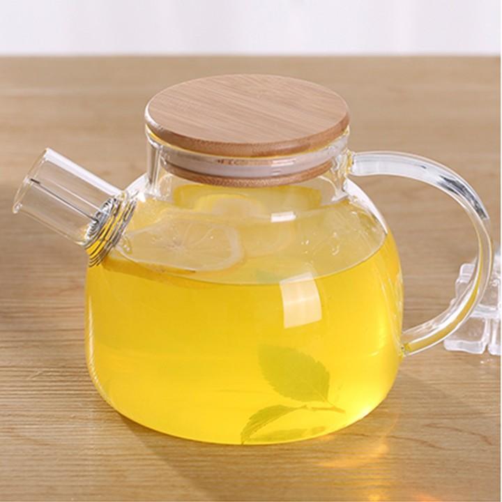 Thermo Glass Teapot 32 Fl Oz | High temperature and shock resistant - The Sunflower Store Co