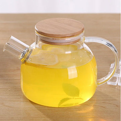 Thermo Glass Teapot 32 Fl Oz | High temperature and shock resistant - The Sunflower Store Co