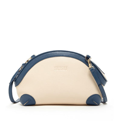 Coco Ivory Leather Crossbody Bag - The Sunflower Store Co