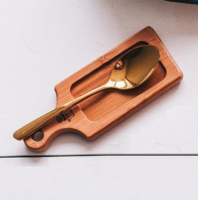 Bamboo Tray 6.25" inch X 2.5" inch |For Appetizers - The Sunflower Store Co