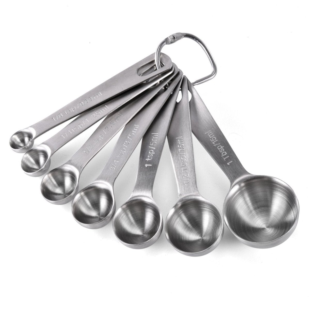 Stainless Steel Measuring Cup and Measuring Spoon 14 - piece Set - The Sunflower Store Co