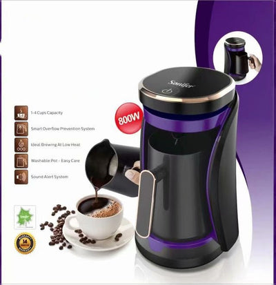 New Product Electric Coffee Grinder Milk Coffee Pot Fine Grinding - The Sunflower Store Co