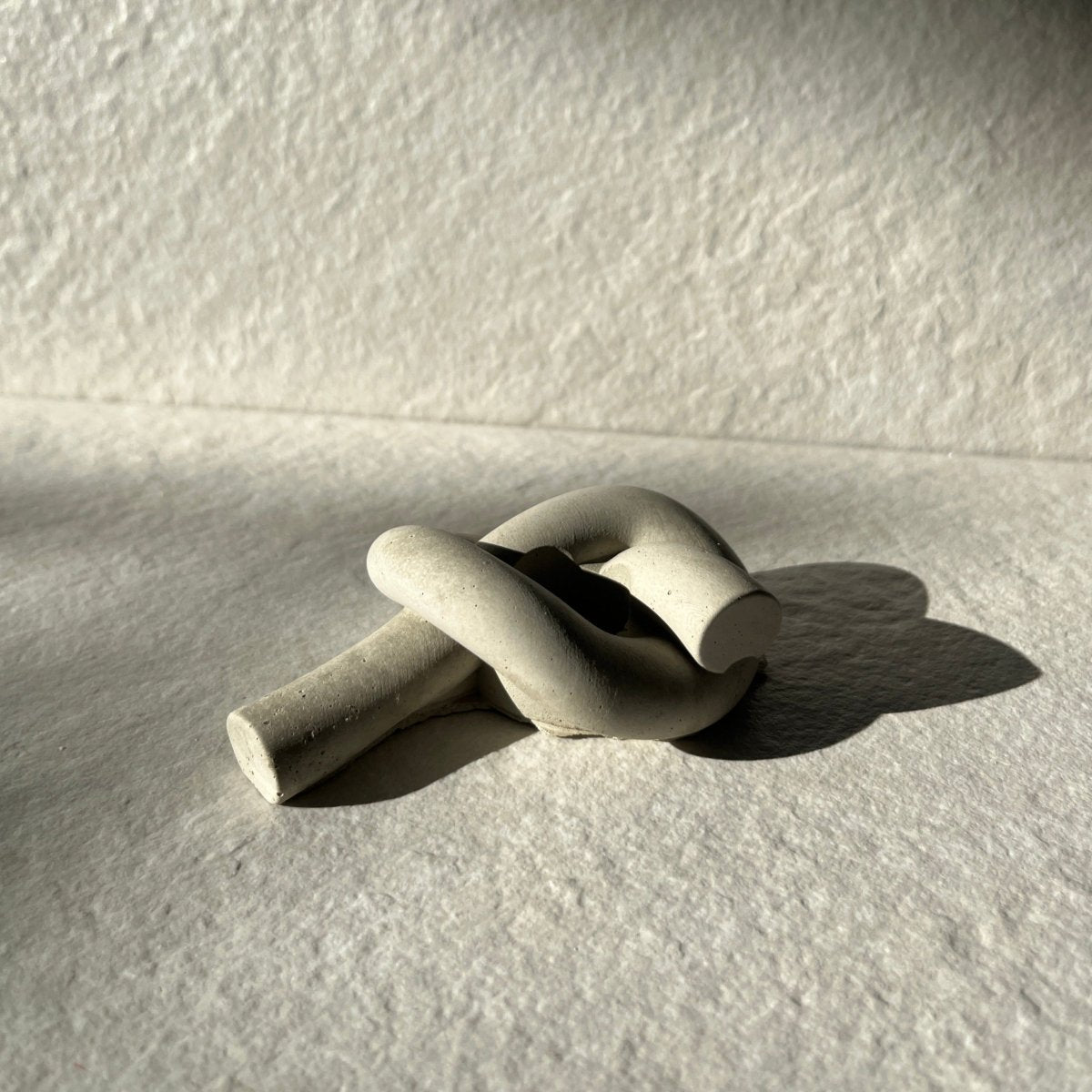 The Knot Concrete Candle Holder - The Sunflower Store Co