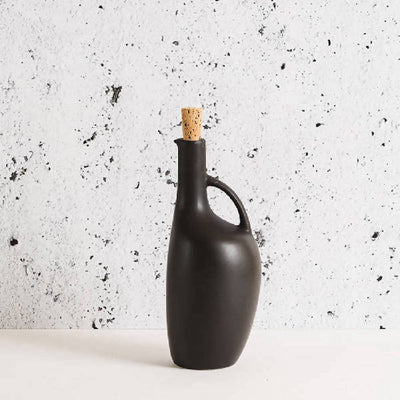 Stoneware Olive Oil Bottle | Canard 34oz - The Sunflower Store Co