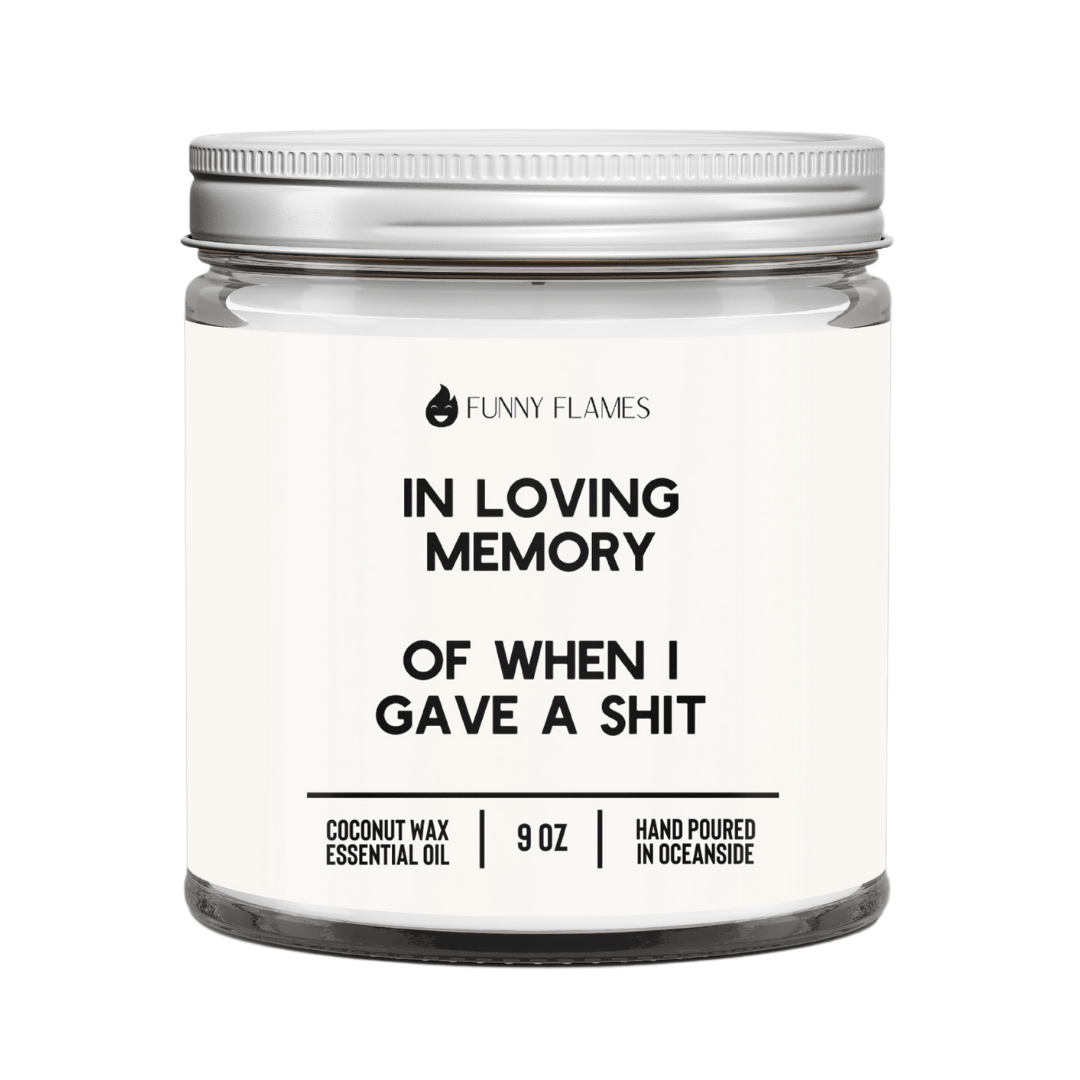 In Loving Memory Of When I Gave A Sh*t - The Sunflower Store Co