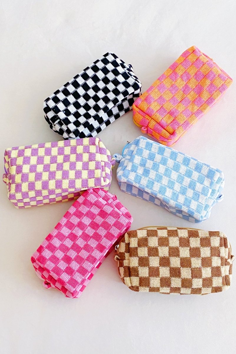 Check Yourself Cosmetic Bag - The Sunflower Store Co