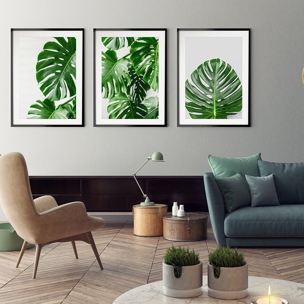 Home Decor Green Plant Canvas Painting - The Sunflower Store Co