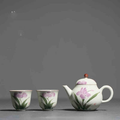 Hand Painted Underglaze Porcelain Teapot - The Sunflower Store Co