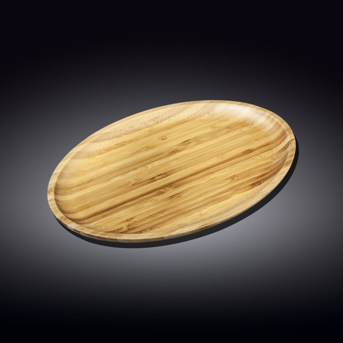 A Mignardises (Petit Four) Serving Set With Bamboo Oval Tray And Porcelain Dishes To Match - The Sunflower Store Co