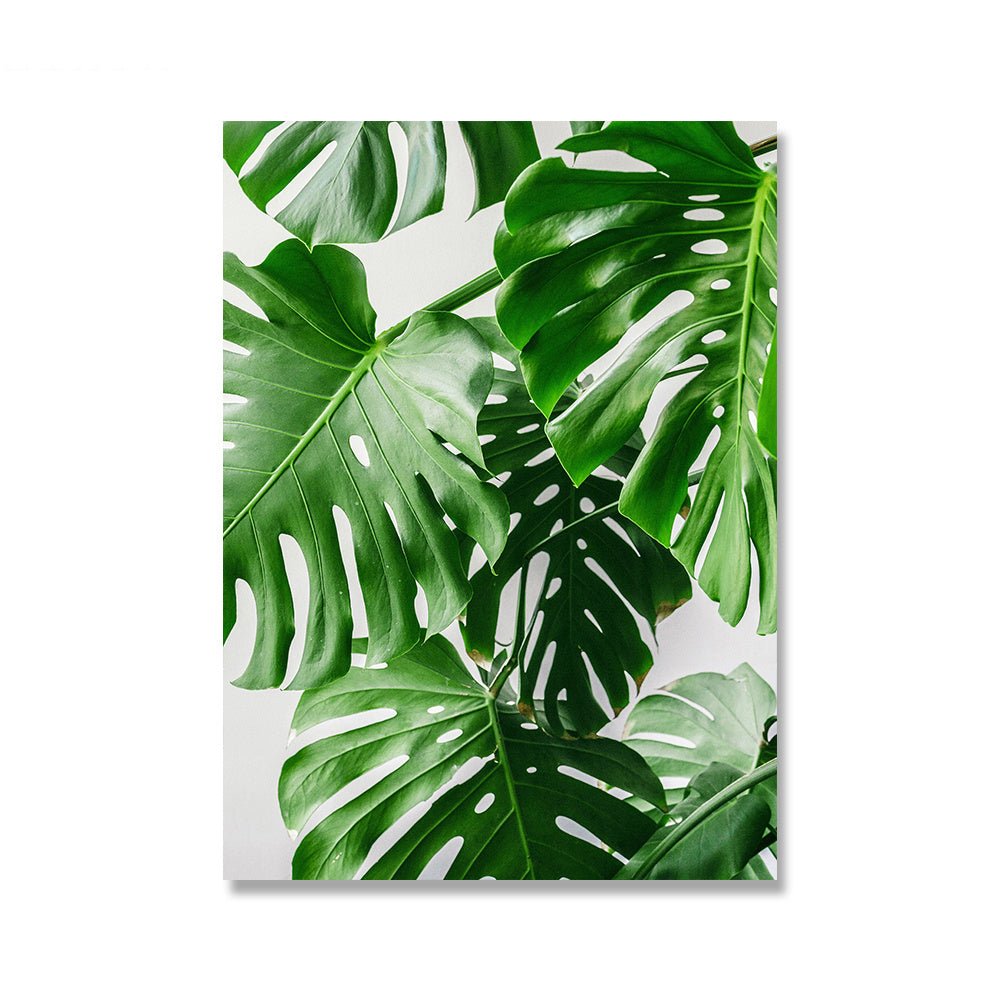 Home Decor Green Plant Canvas Painting - The Sunflower Store Co