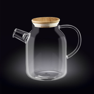 Thermo Glass Teapot 54 Fl Oz | High temperature and shock resistant - The Sunflower Store Co