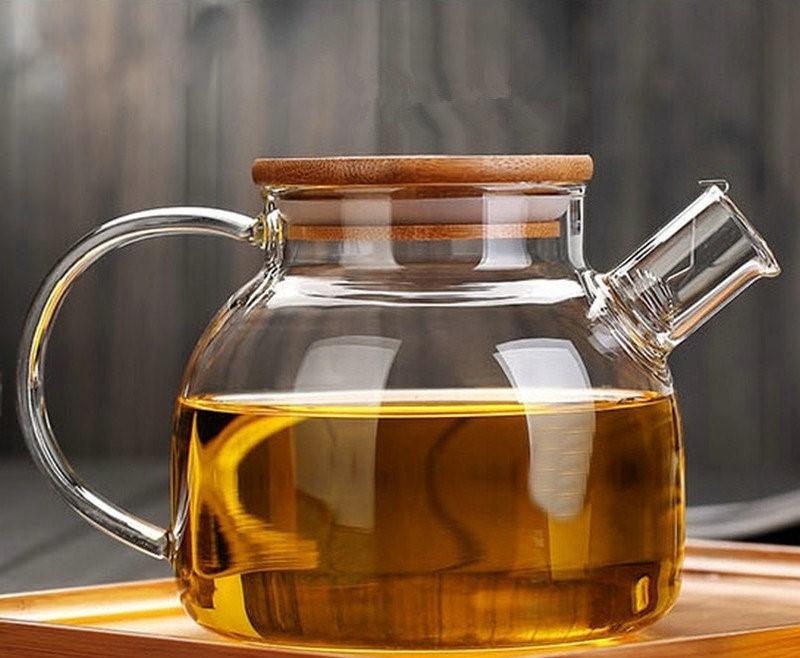 Thermo Glass Teapot 32 Fl Oz | High temperature and shock resistant - The Sunflower Store Co