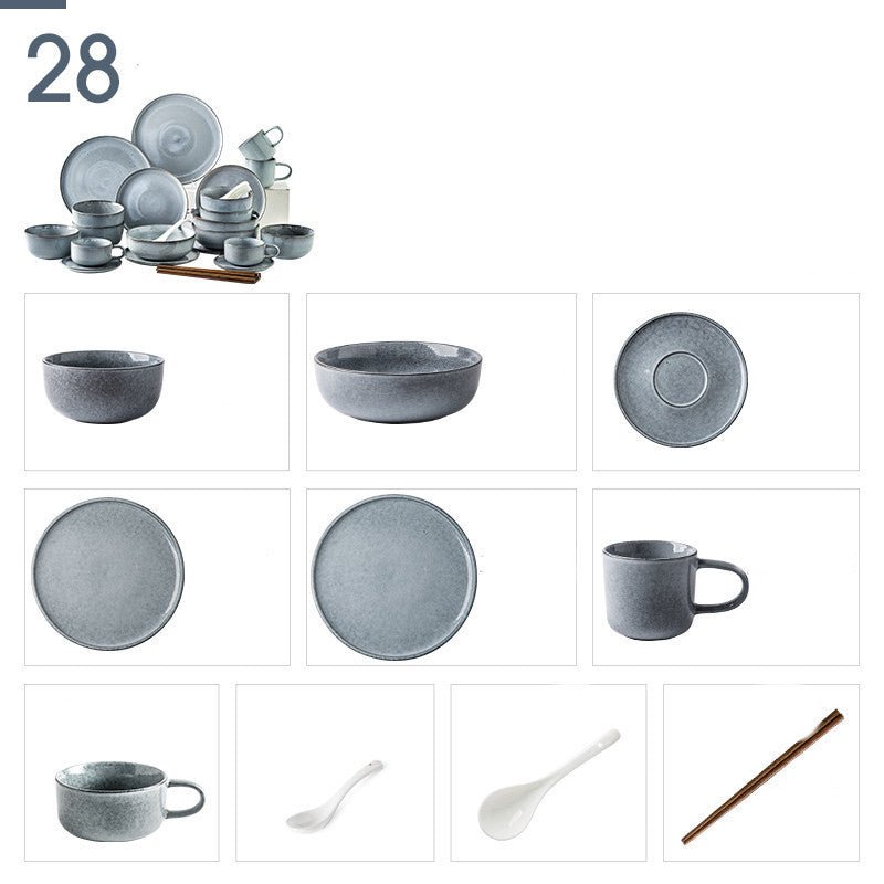 Porcelain Retro Personality Creative And Dishes - The Sunflower Store Co