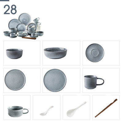 Porcelain Retro Personality Creative And Dishes - The Sunflower Store Co