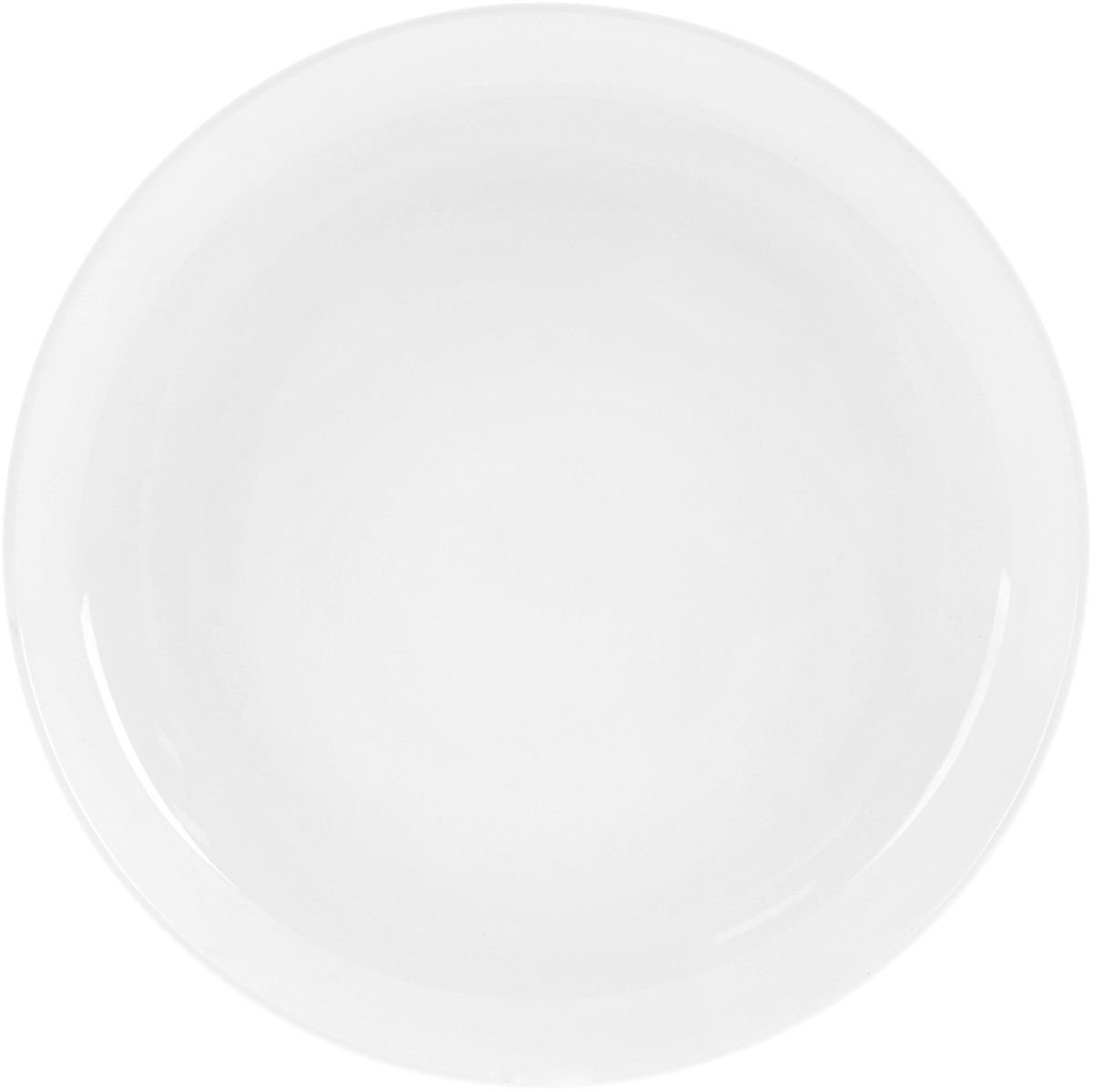 Professional Rolled Rim White Bread Plate 6" inch | 15 Cm - The Sunflower Store Co