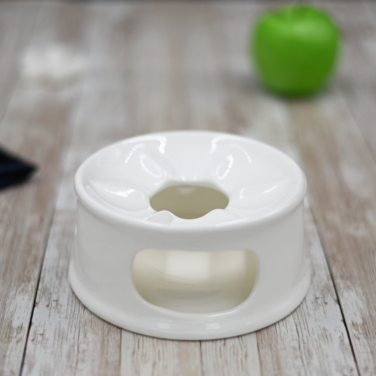 Set Of 3 White Warming Stand 5" inch | 13 Cm - The Sunflower Store Co