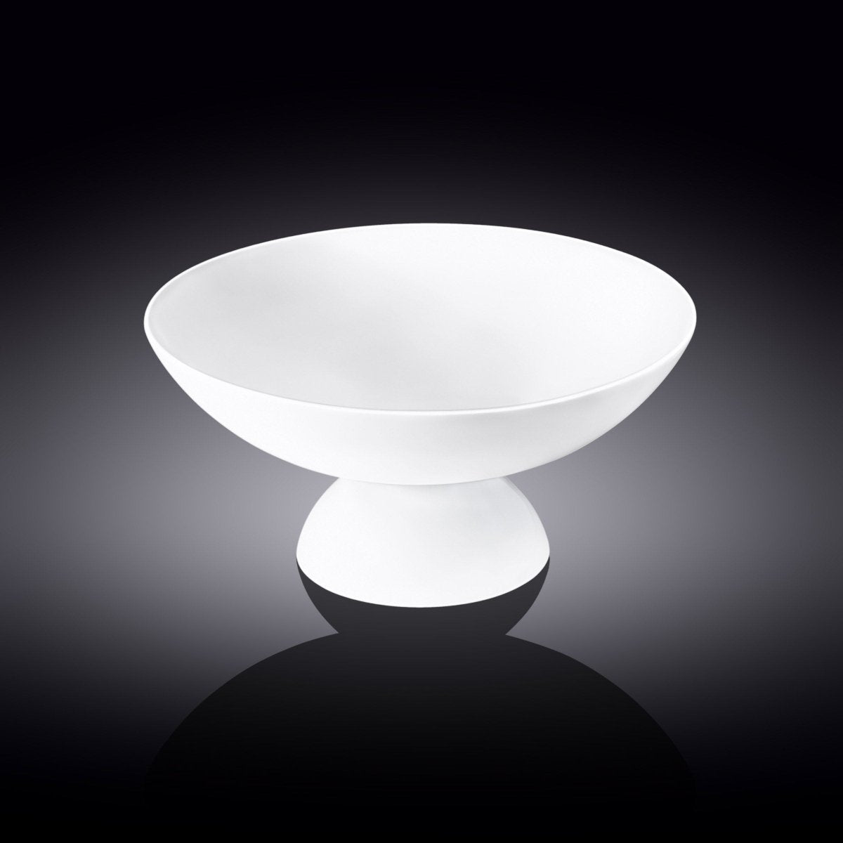 White Fruit Vase 9.5" inch X 4.5" inch |In Colour Box - The Sunflower Store Co