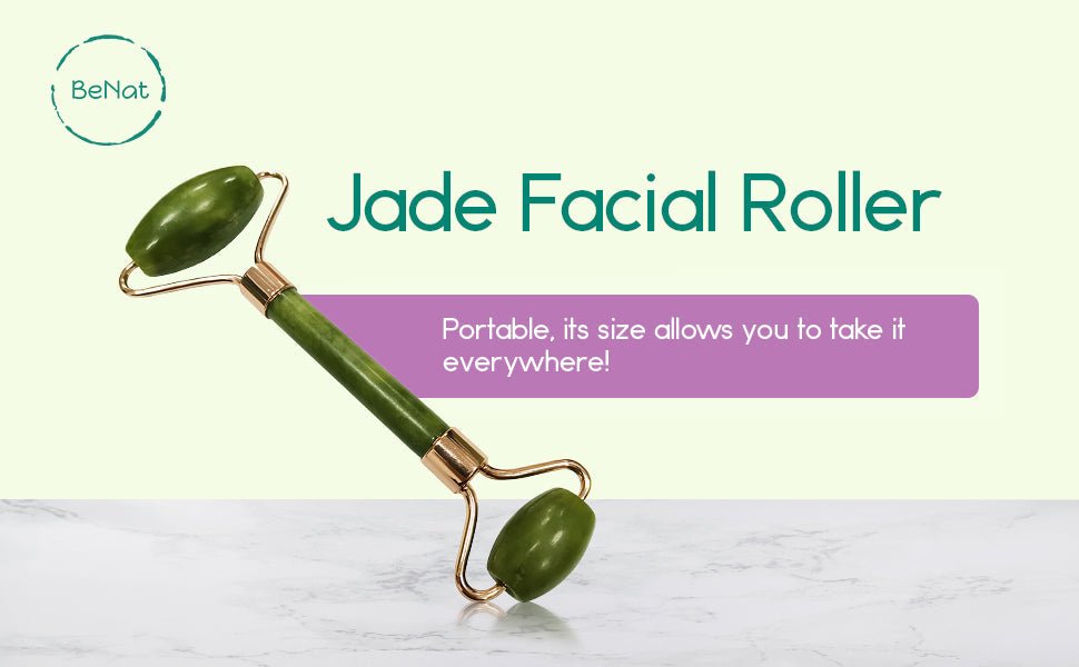 Jade Facial Roller - The Sunflower Store Co