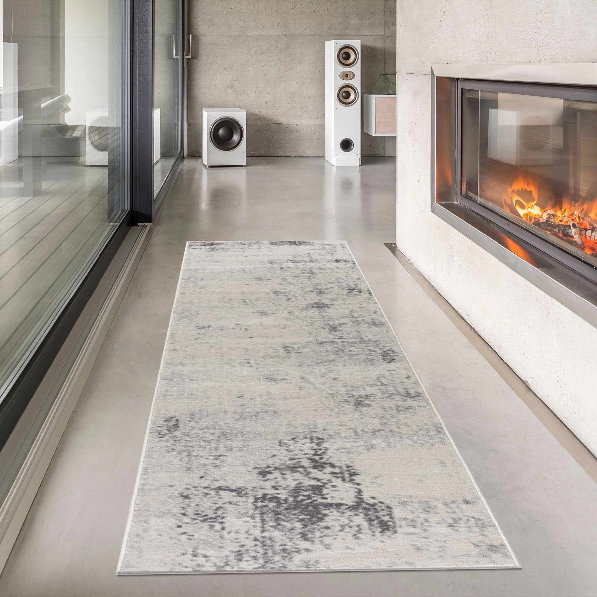 Tigrima Gray & Ivory 2321 Area Rug - Clearance - The Sunflower Store Co