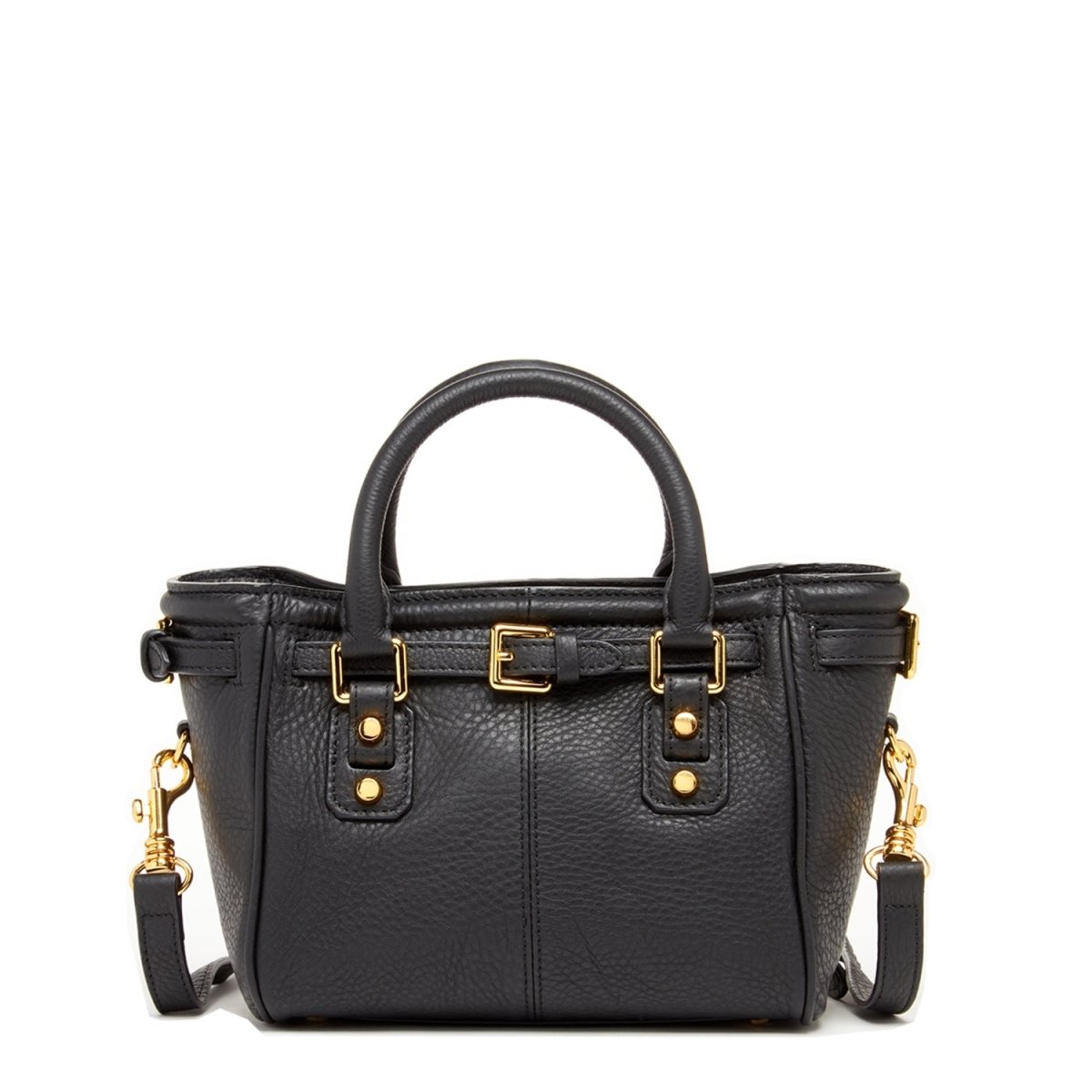 SUSU Top Handle Leather Satchel Bag Black Purse Crossbody Bag for Women - The Sunflower Store Co