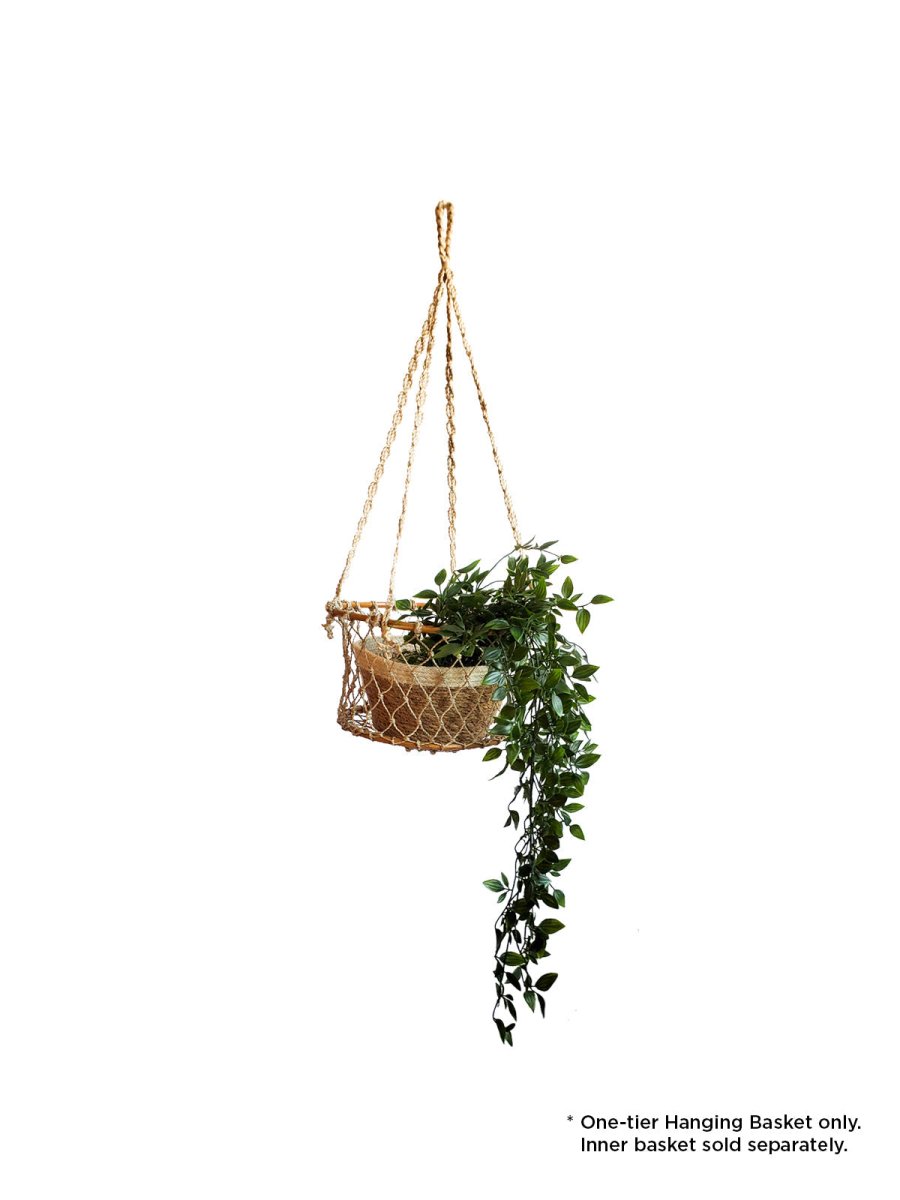 Jhuri Single Hanging Basket - The Sunflower Store Co