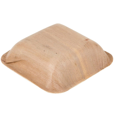 Palm Leaf Square Bowl 3.5" Inch - 3oz Mini (25 count) - The Sunflower Store Co