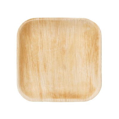 Palm Leaf Square Plates 7" Inch (Set of 100/50/25) - The Sunflower Store Co