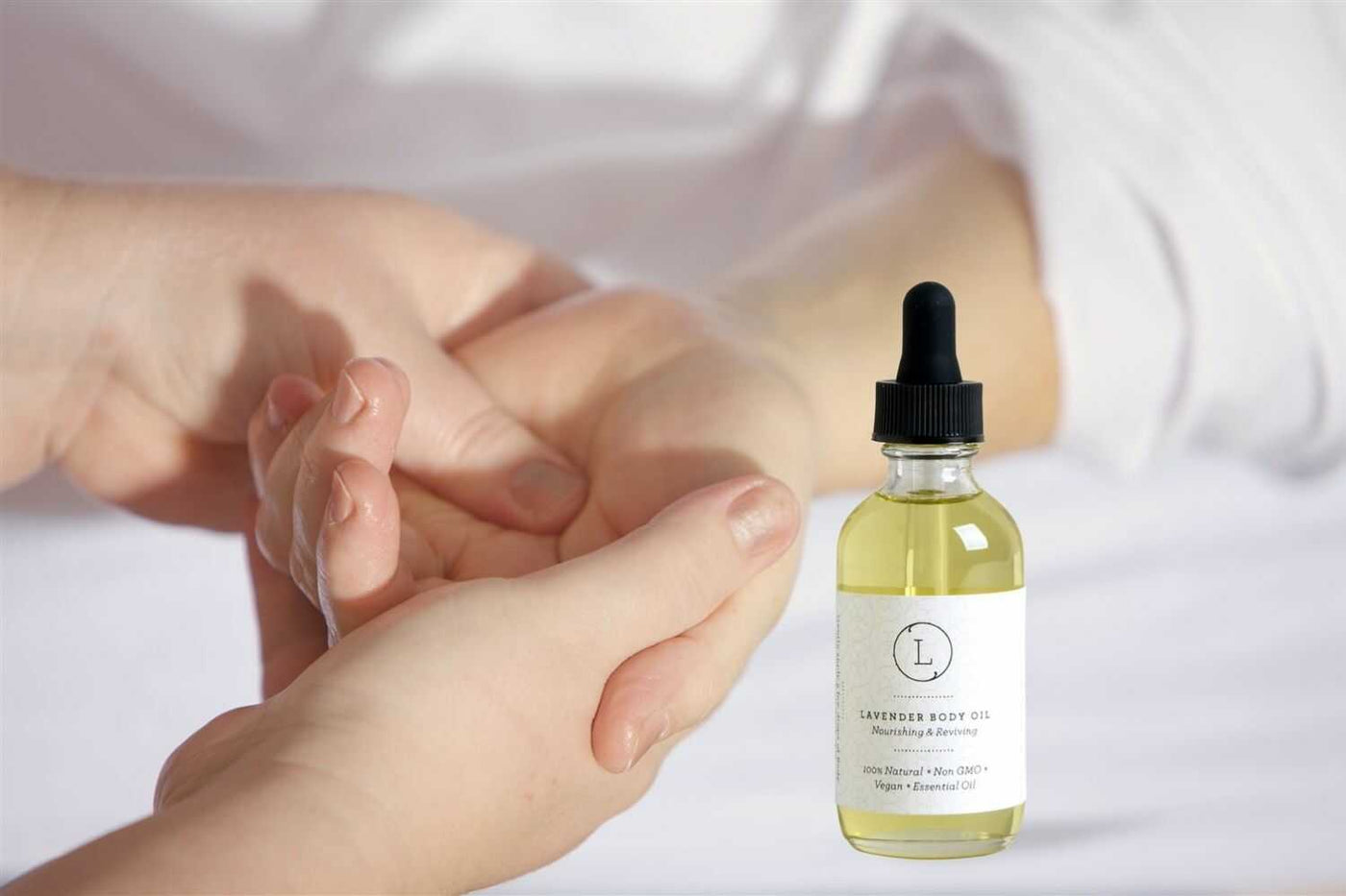Lavender Body Oil, Natural Moisturizing Body Oil - The Sunflower Store Co