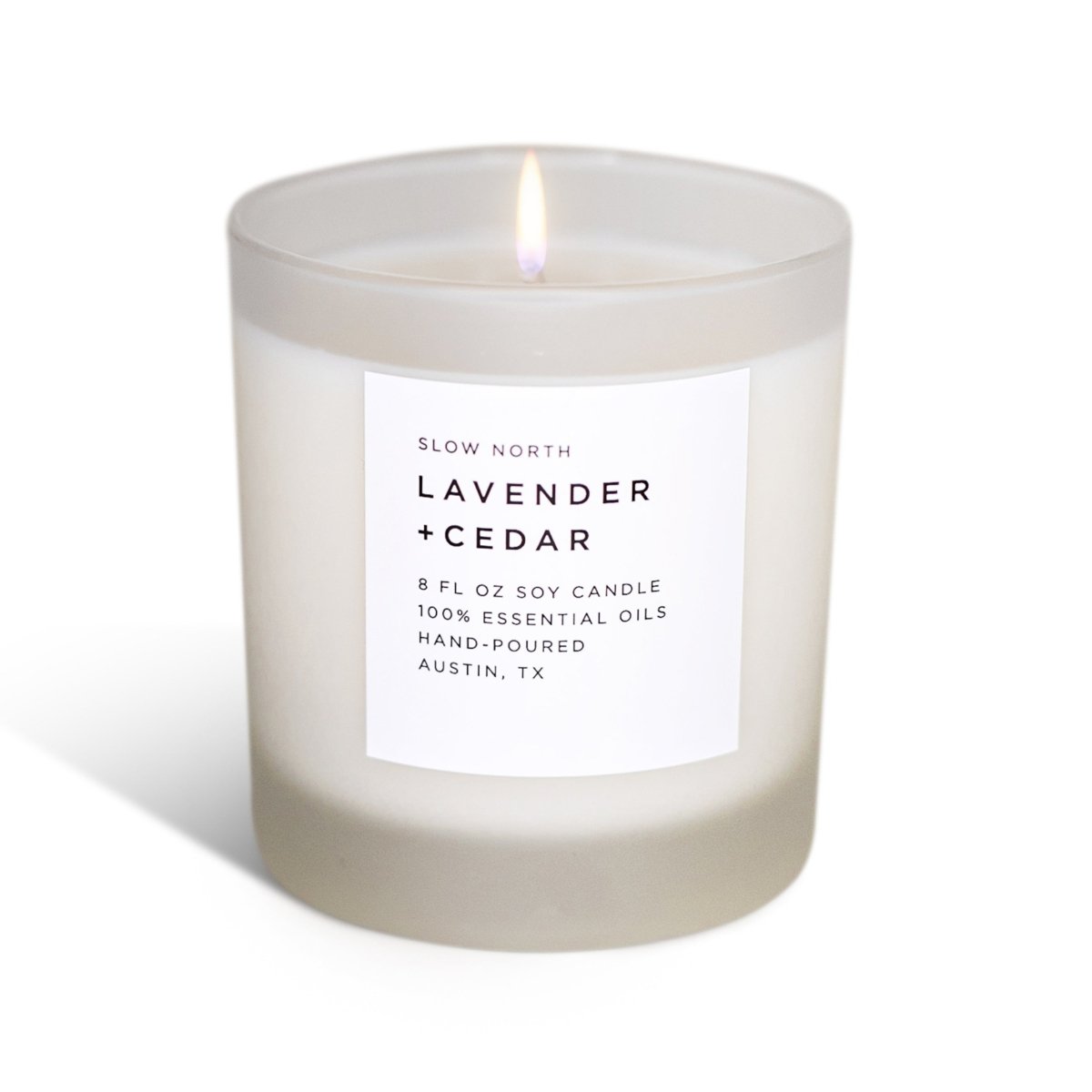 Lavender + Cedar - Signature Candle - The Sunflower Store Co
