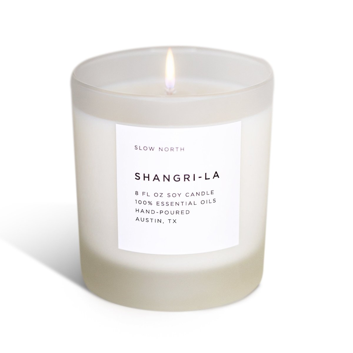 Shangri - La - Signature Candle (Eucalyptus + Lavender + Lemongrass) - The Sunflower Store Co