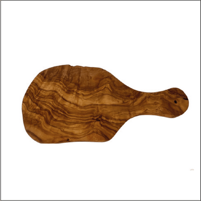 Original Olive Wood Cutting Board with Handle - The Sunflower Store Co