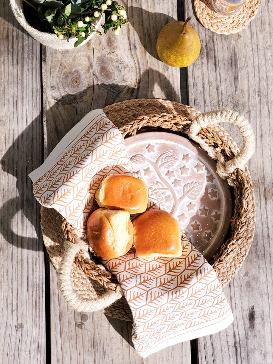 Bread Warmer & Basket Gift Set with Tea Towel - Owl Round - The Sunflower Store Co