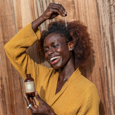 Herbal Hair Oil | Ayurvedic Scalp & Hair Treatment for Growth, Strength & Shine - The Sunflower Store Co