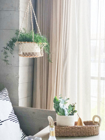 Jhuri Single Hanging Basket - The Sunflower Store Co