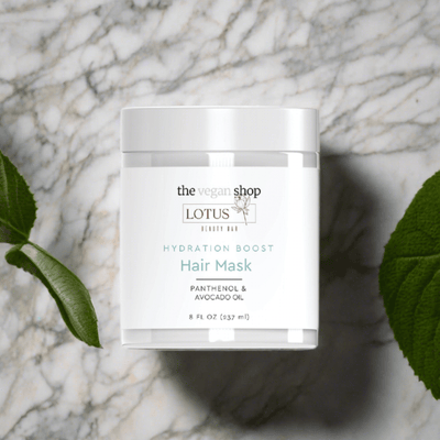 Hydration Boost Hair Mask - The Vegan Shop + Lotus Beauty Bar - The Sunflower Store Co