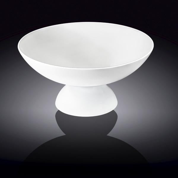 White Fruit Vase 9.5" inch X 4.5" inch |In Colour Box - The Sunflower Store Co