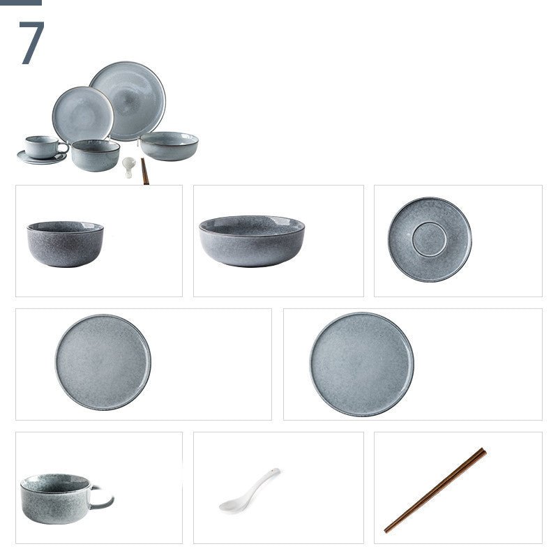Porcelain Retro Personality Creative And Dishes - The Sunflower Store Co