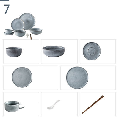Porcelain Retro Personality Creative And Dishes - The Sunflower Store Co