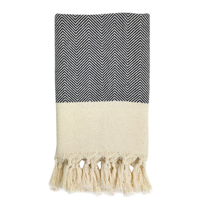 Herringbone Turkish Hand Towel - The Sunflower Store Co
