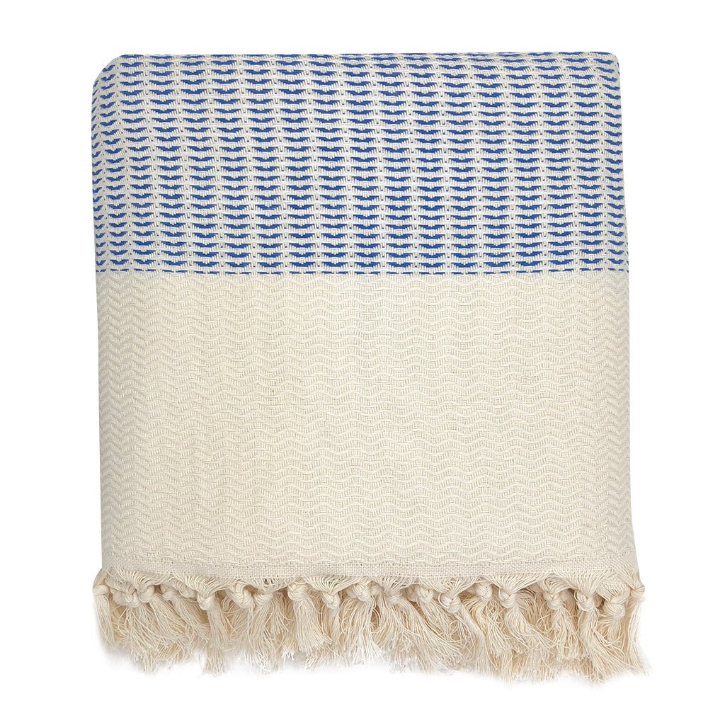 Plush Wavy Turkish Throw - The Sunflower Store Co