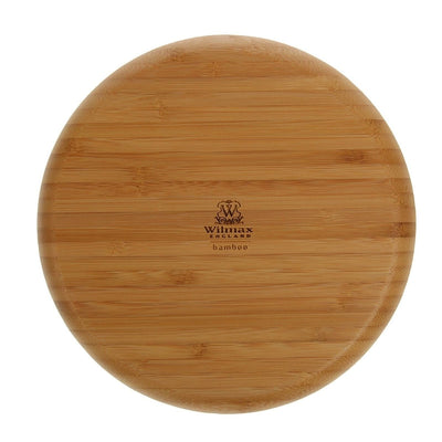 Bamboo Round Plate 9" inch |For Appetizers / Barbecue / Steak - The Sunflower Store Co