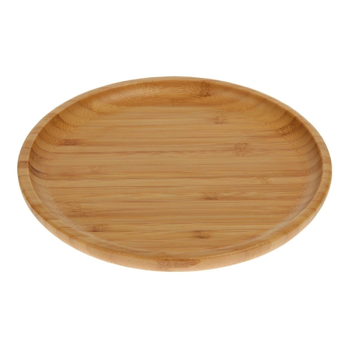 Bamboo Round Plate 9" inch |For Appetizers / Barbecue / Steak - The Sunflower Store Co