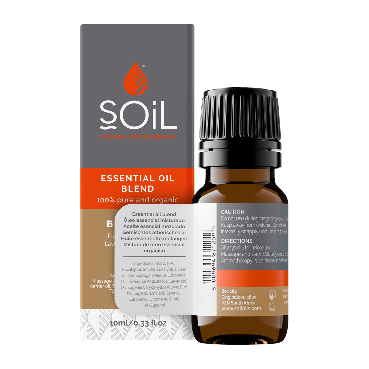 Bug Away - Organic Essential Oil Blend 10ml - The Sunflower Store Co